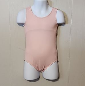 Pink Classic Tank Leotard XS Child 4-5 Dance Balera Dancewear‎ A108